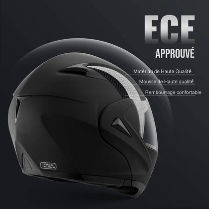Casque Intégrale Moto Haute Protection & Confort