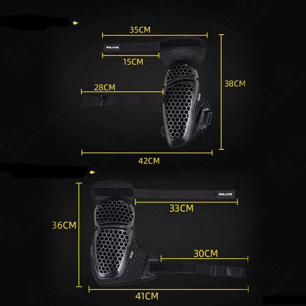 Pack Genouillères et Coudières de Moto FREEMOTO SLT1207