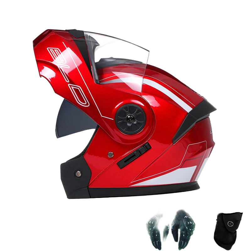 Casque Moto Modulable Flip Up BLD
