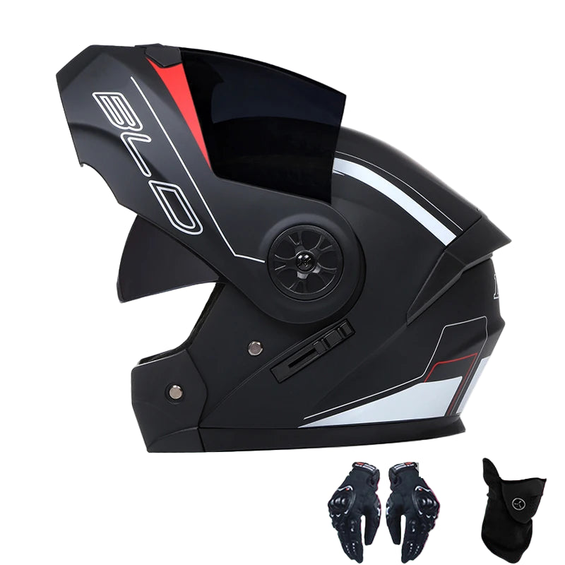 Casque Moto Modulable Flip Up BLD