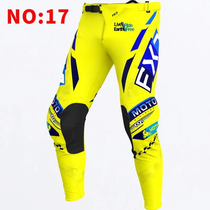 Pantalon Motocross MX SAIMENG RACING – Équipement Off-Road Haute Performance