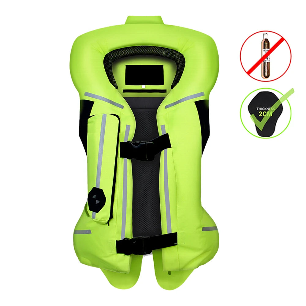 Gilet Airbag Moto HEROBIKER – Protection Avancée & Haute Visibilité