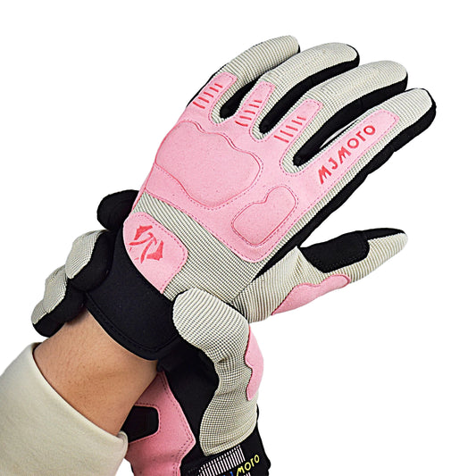 Gants Moto Femme – Respirants, Antidérapants & Stylés