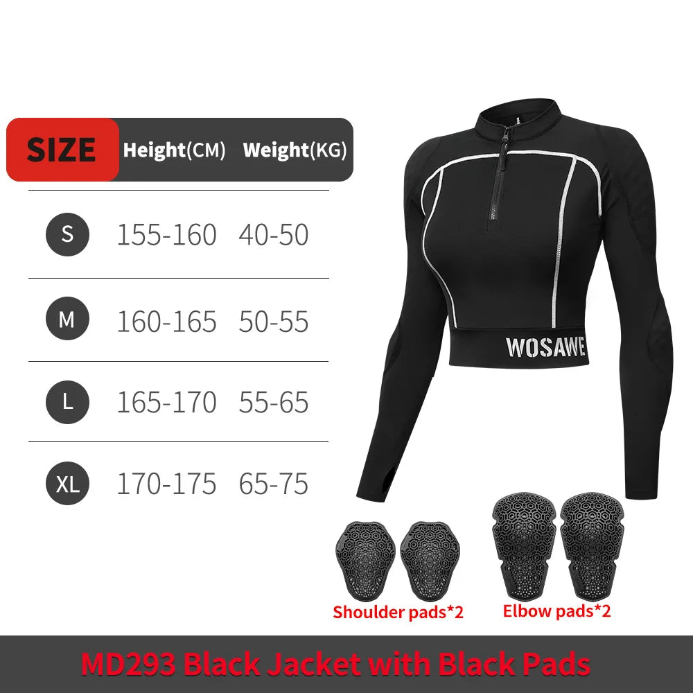 Veste Moto Femme CE – WOSAWE