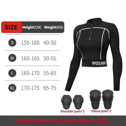 Veste Moto Femme CE – WOSAWE