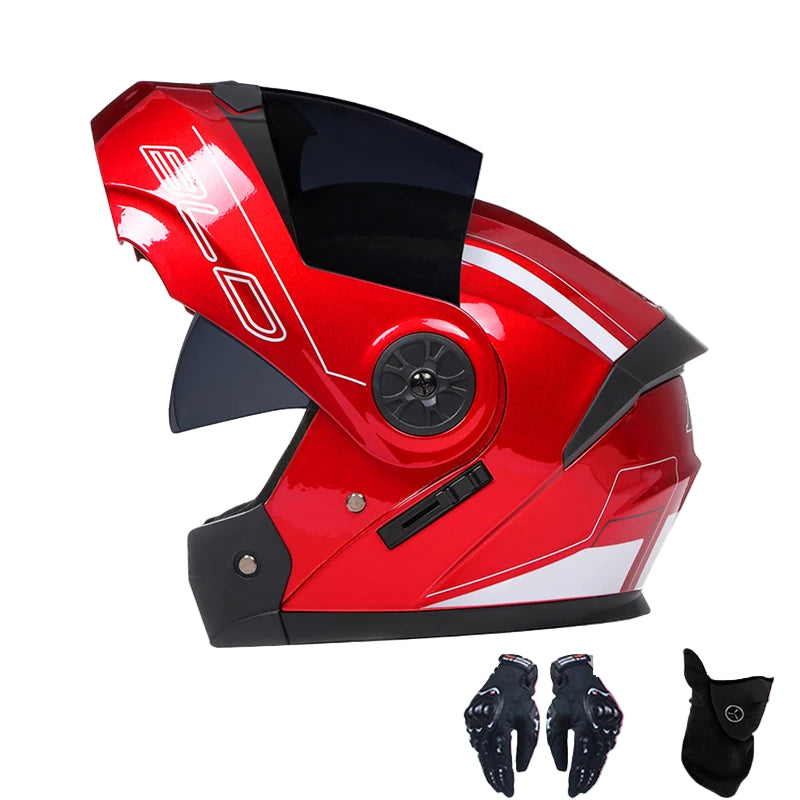 Casque Moto Modulable Flip Up BLD