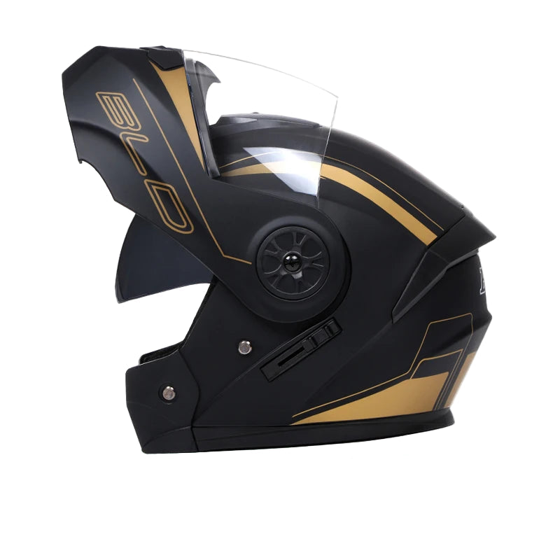 Casque Moto Modulable Double Visière BLD