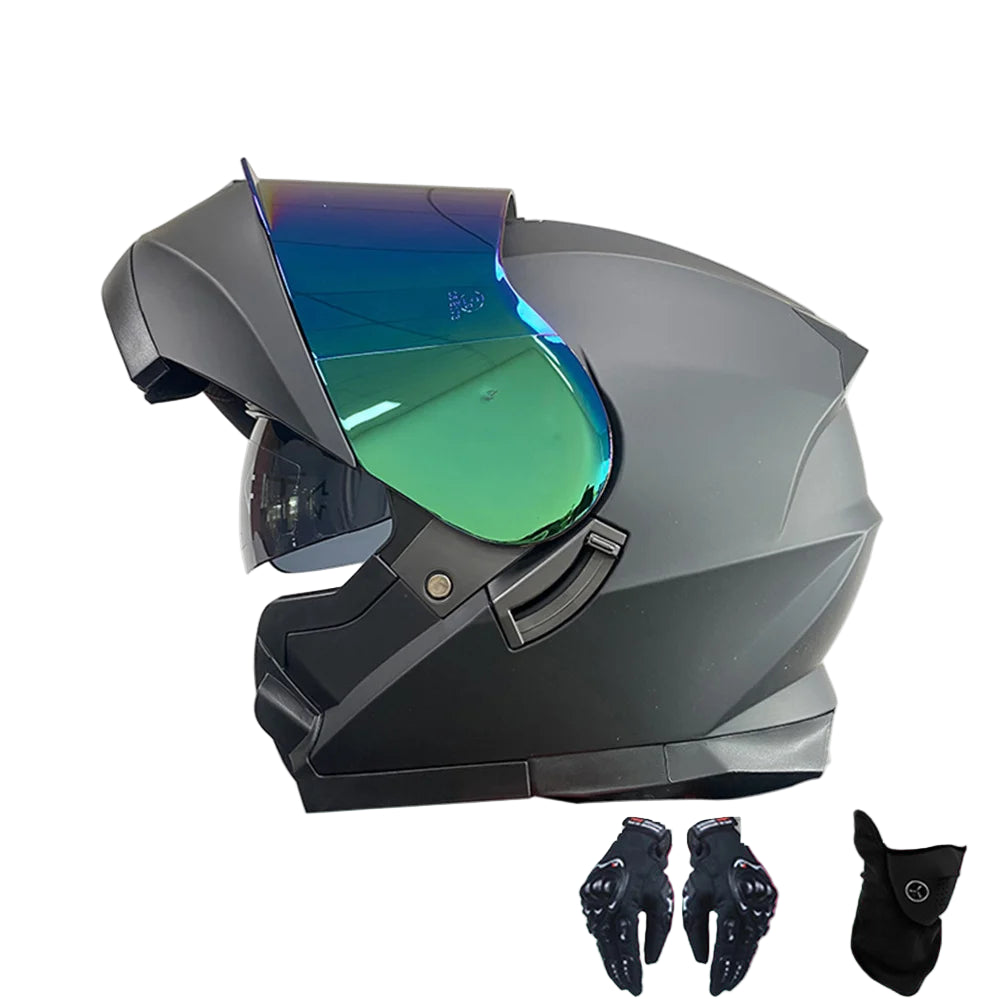 Casque Moto Modulable Double Visière ECE