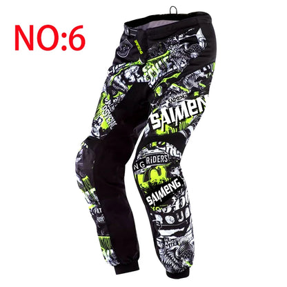 Pantalon Motocross MX SAIMENG RACING – Équipement Off-Road Haute Performance