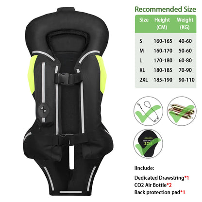 Gilet Airbag Moto HEROBIKER HQ