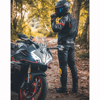 Ensemble Moto Cuir Homme – Protection Intégrale & Style Biker