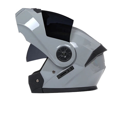 Casque Moto Modulable Double Visière BLD