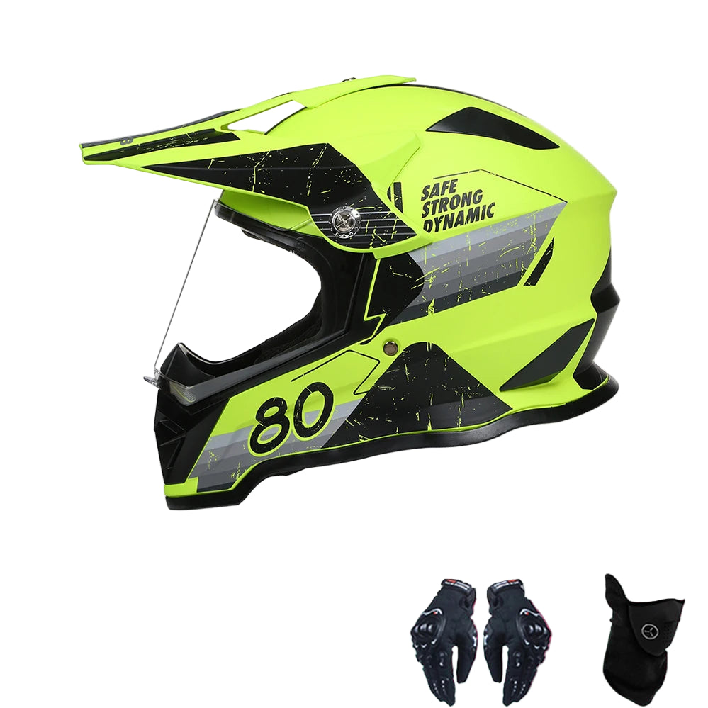 Casque Moto Cross 819 Intégral – Homologué DOT & ECE