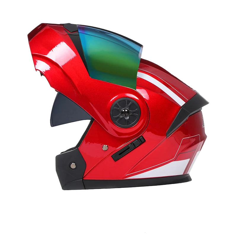 Casque Moto Modulable Double Visière BLD