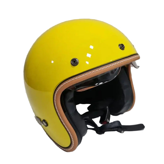 Casque Vintage Jet Rétro Moderne
