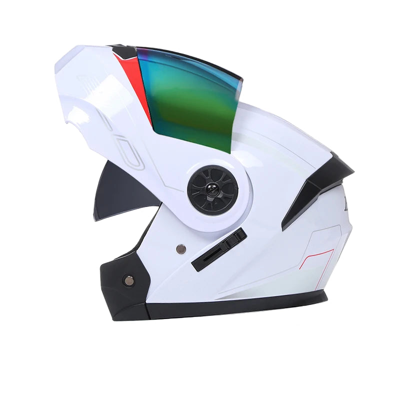 Casque Moto Modulable Double Visière BLD