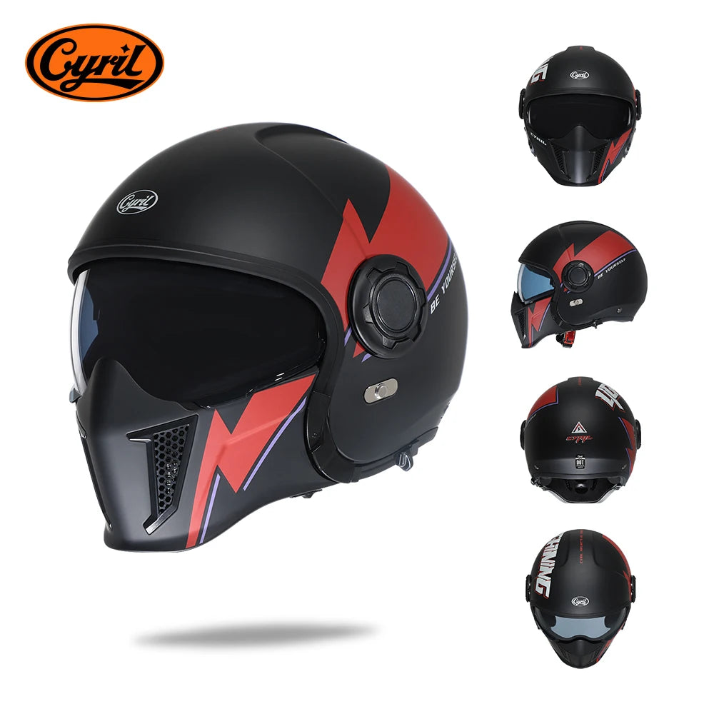 Casque Moto Modulable CYRIL