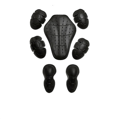 Protections moto CE EN 1621 – Inserts PU unisexes pour vestes et pantalons
