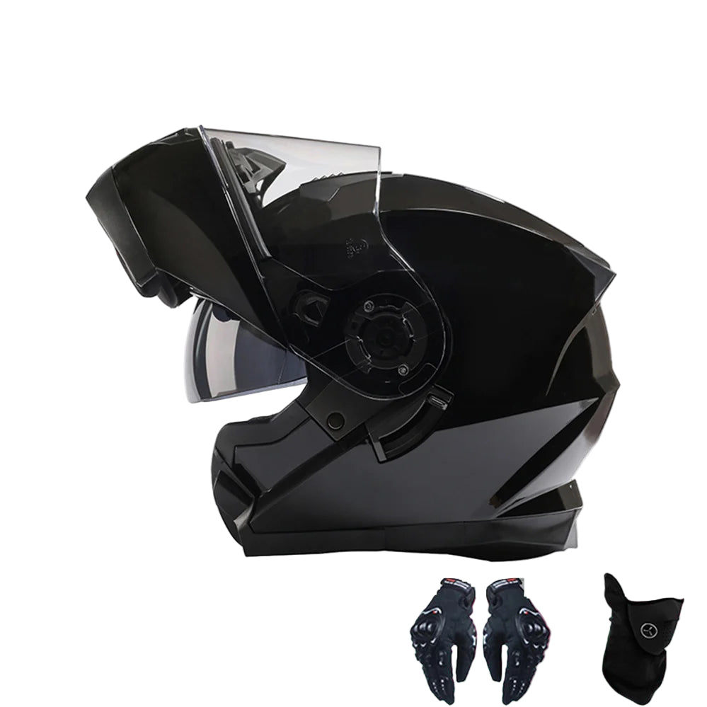 Casque Moto Modulable Double Visière ECE