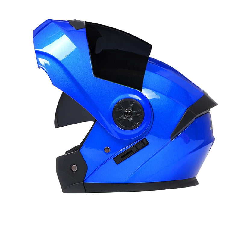 Casque Moto Modulable Double Visière BLD