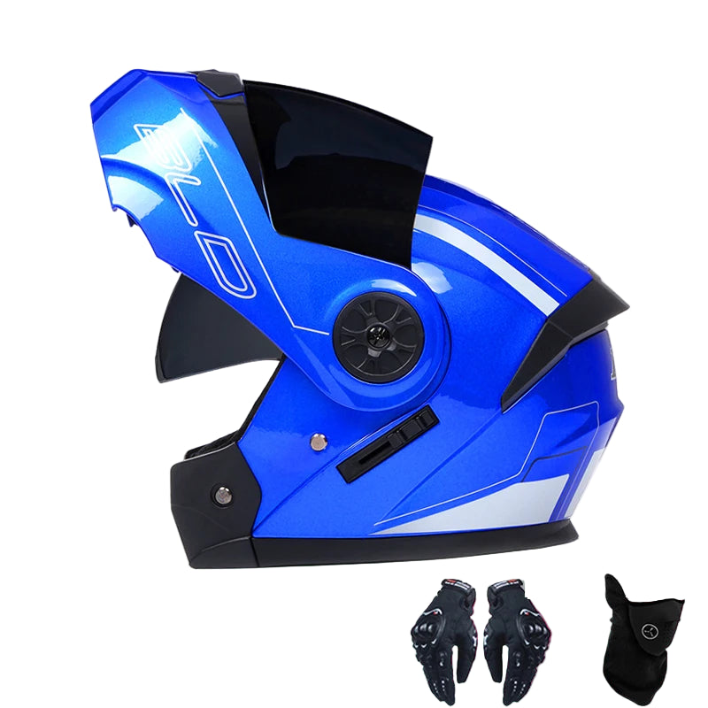 Casque Moto Modulable Flip Up BLD