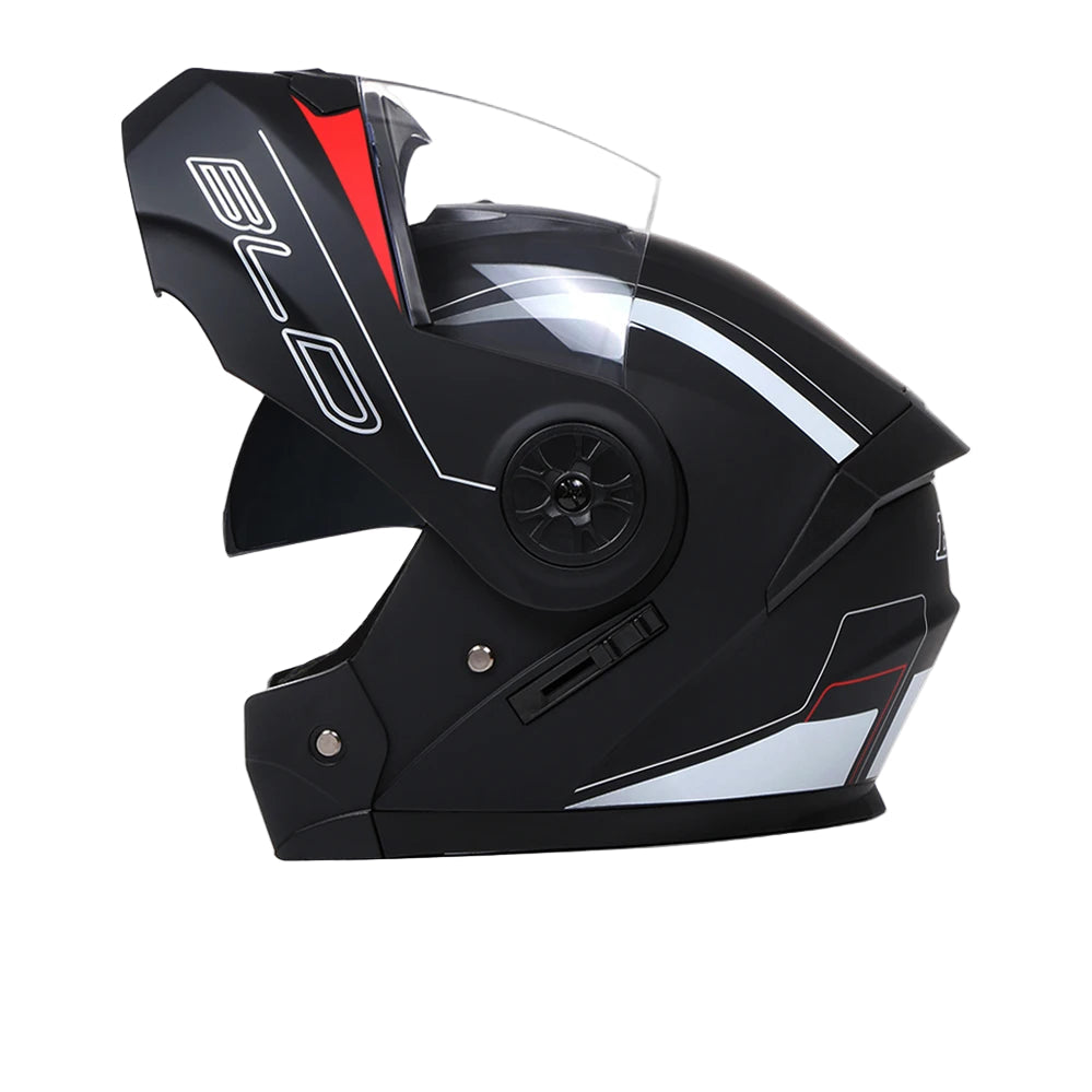 Casque Moto Modulable Double Visière BLD