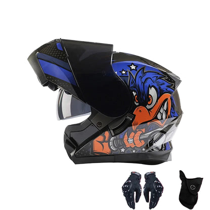 Casque Moto Modulable Double Visière ECE