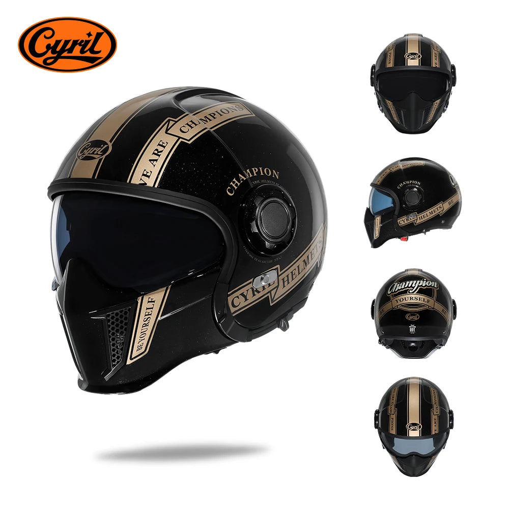 Casque Moto Modulable CYRIL