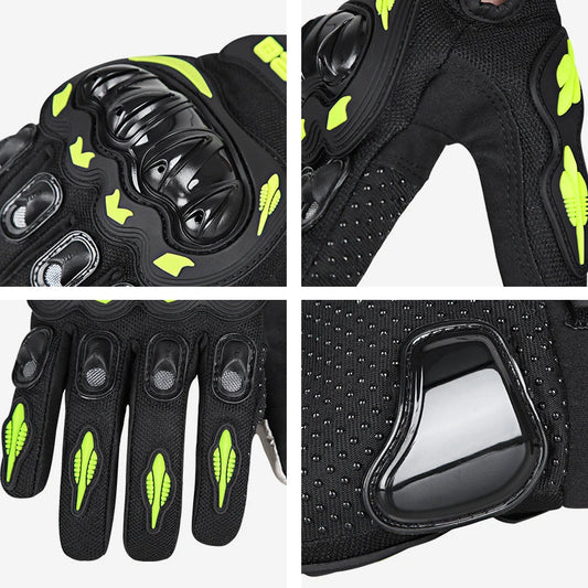 Gants Moto Off-Road Respirants Été – Antidérapants & Protecteurs