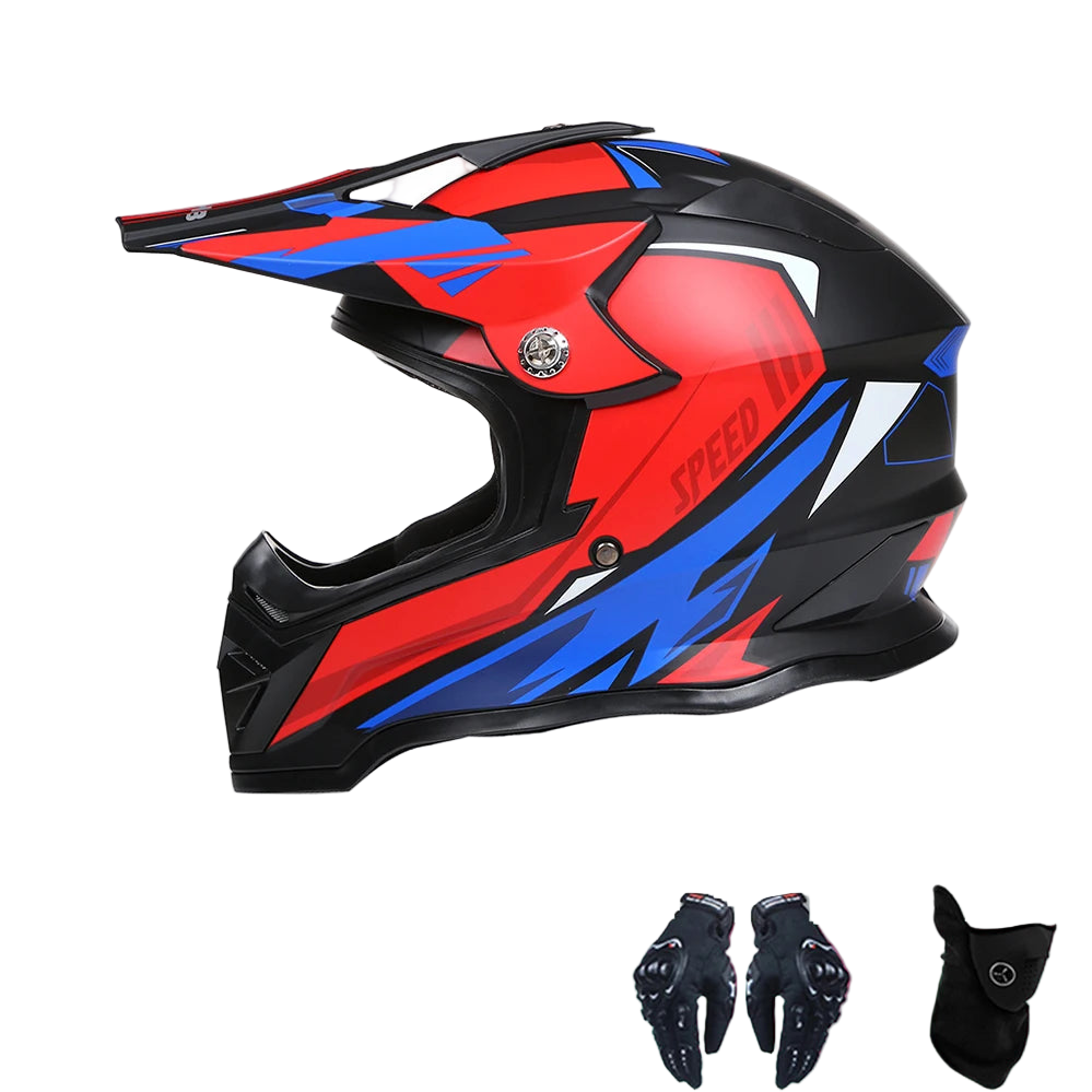 Casque Moto Cross 819 Intégral – Homologué DOT & ECE