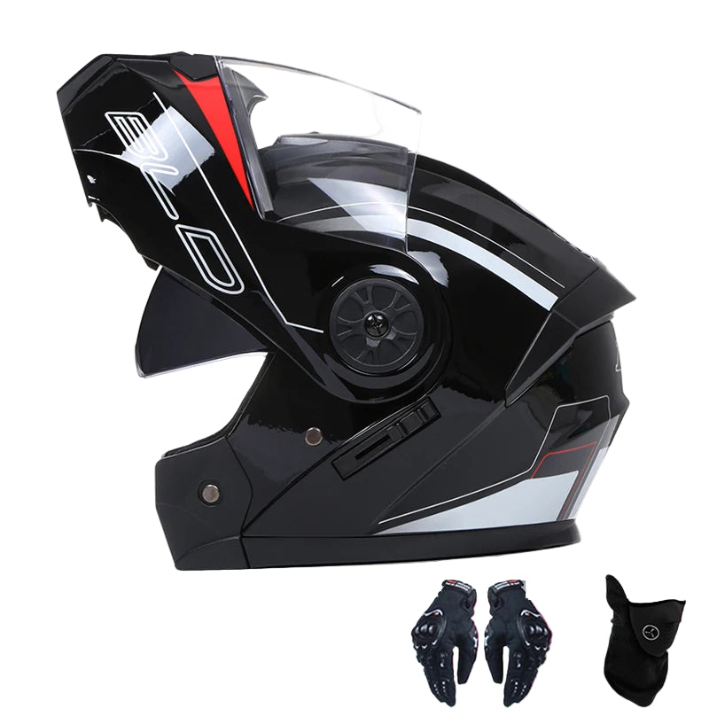 Casque Moto Modulable Flip Up BLD