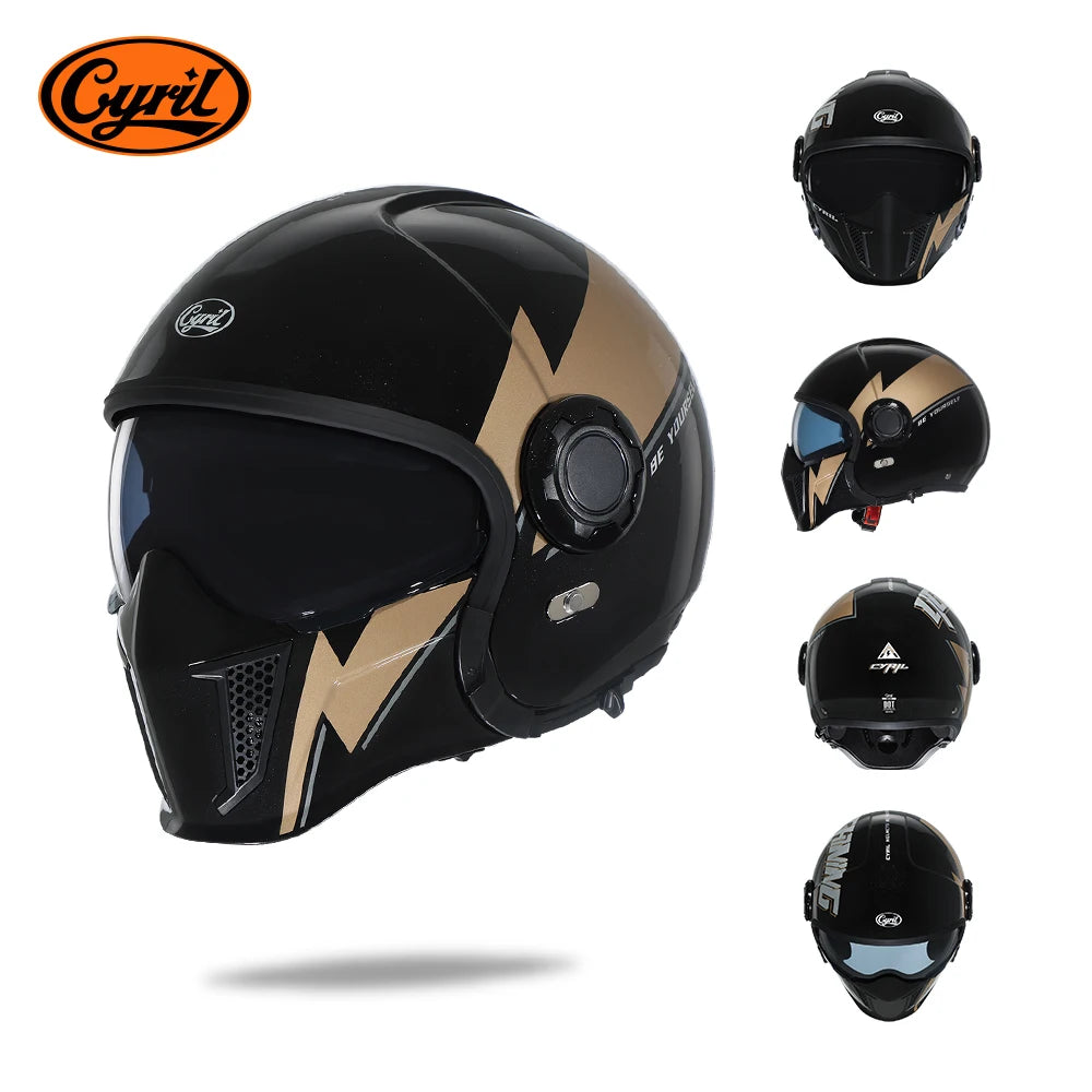 Casque Moto Modulable CYRIL