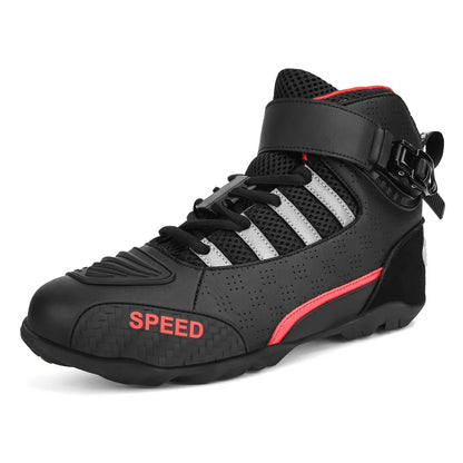 Bottes Moto Mi-Mollet Imperméables Homme – Protection, Confort & Style