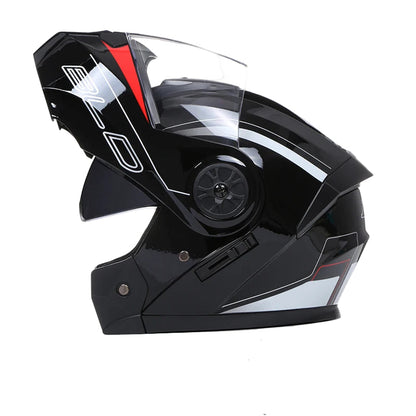 Casque Moto Modulable Double Visière BLD