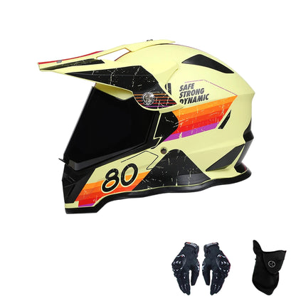 Casque Moto Cross 819 Intégral – Homologué DOT & ECE