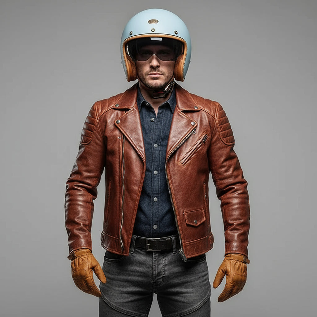 Casque Moto Jet CYRIL Style Open Face