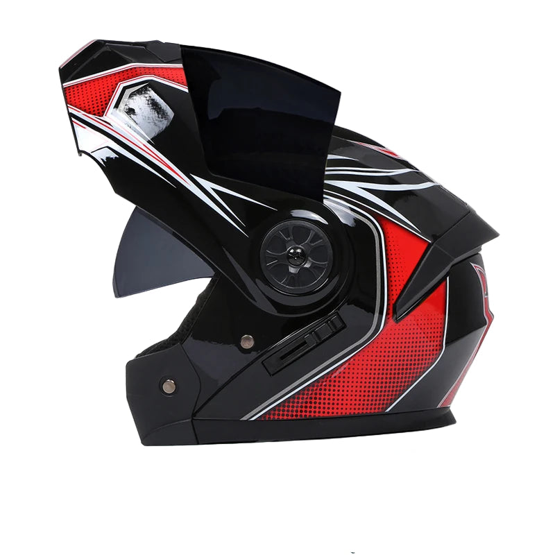 Casque Moto Modulable Double Visière BLD