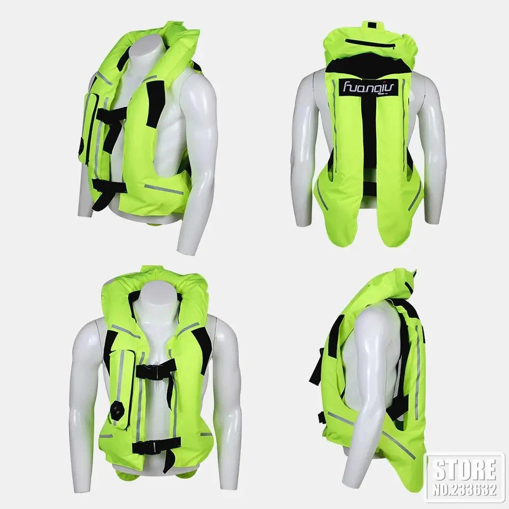 Gilet Airbag Moto HEROBIKER – Protection Avancée & Haute Visibilité