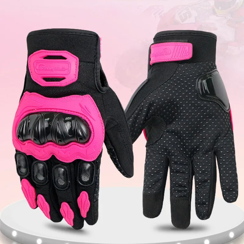 Gants Moto Homme et Femme Respirants Anti-Chute
