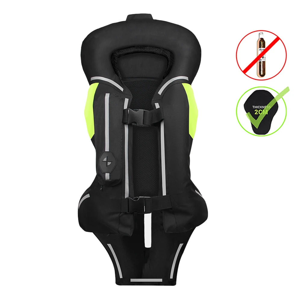 Gilet Airbag Moto HEROBIKER – Protection Avancée & Haute Visibilité