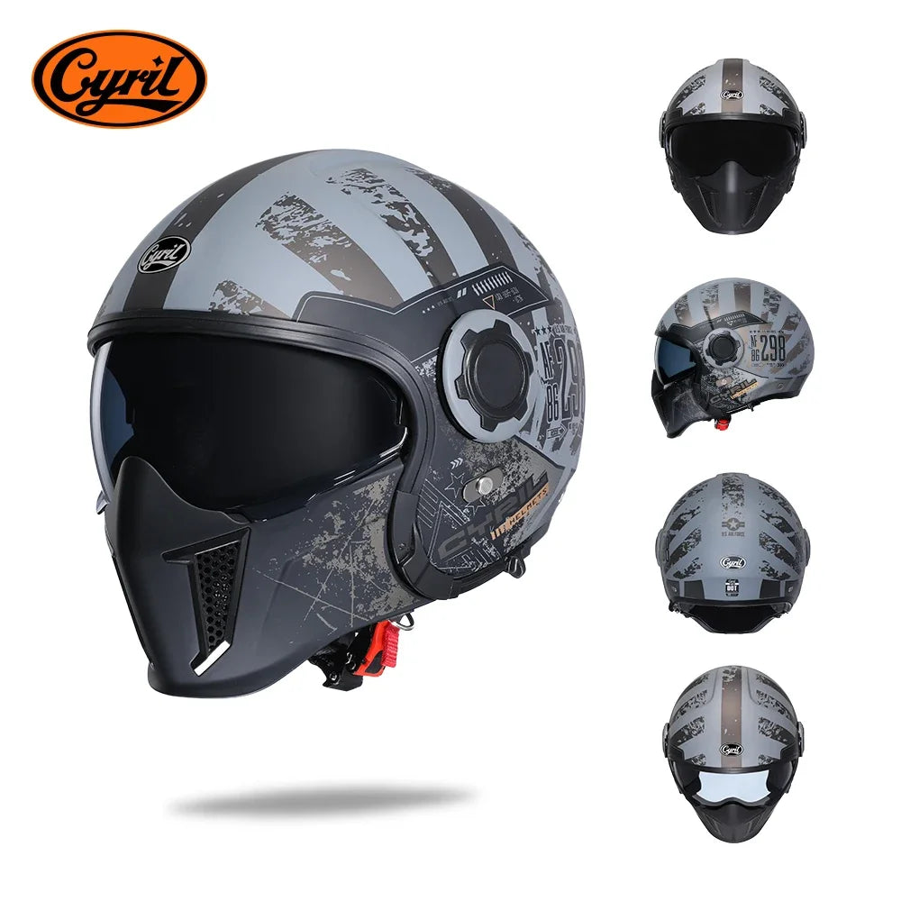 Casque Moto Modulable CYRIL