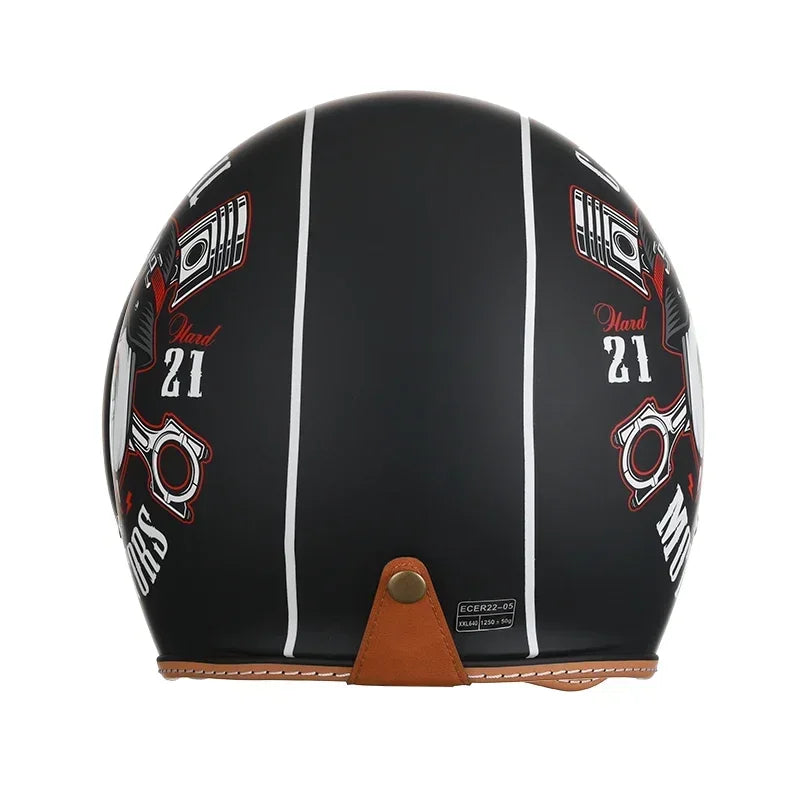 Casque Moto Jet CYRIL Style Open Face