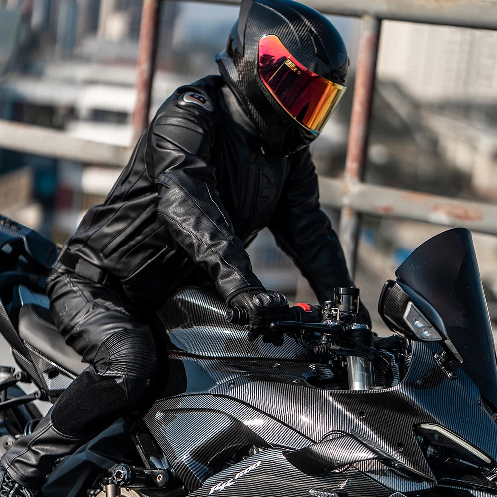 Veste Moto Homme – Étanche, Chaude & Renforcée Protection