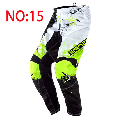 Pantalon Motocross MX SAIMENG RACING – Équipement Off-Road Haute Performance