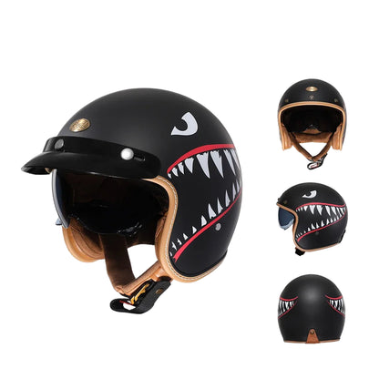 Casque Moto Jet CYRIL Style Open Face