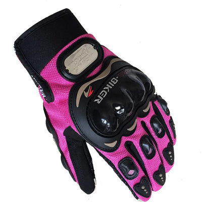 Gants Moto Femme Rose PRO-BIKER