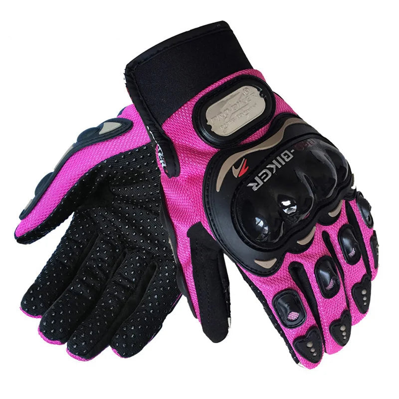 Gants Moto Femme Rose PRO-BIKER