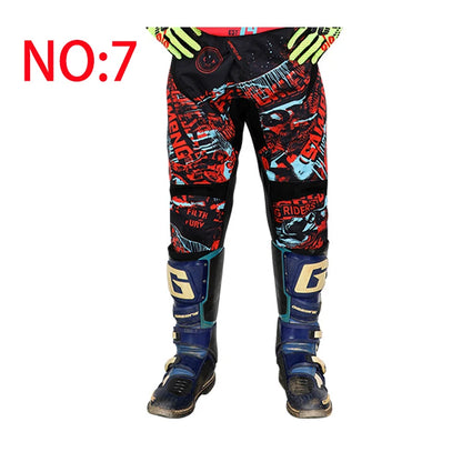 Pantalon Motocross MX SAIMENG RACING – Équipement Off-Road Haute Performance