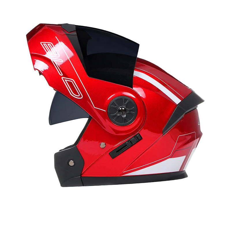 Casque Moto Modulable Double Visière BLD