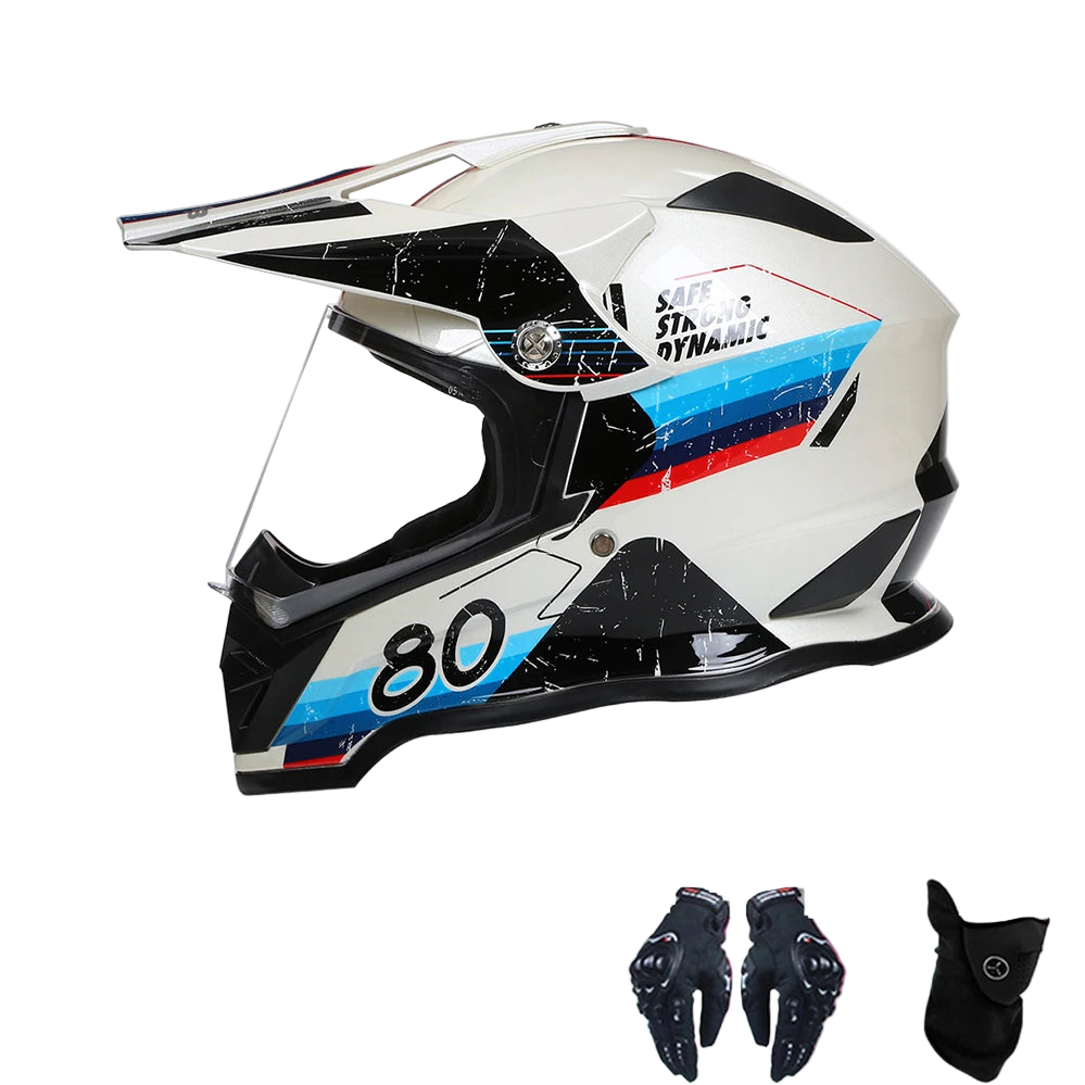 Casque Moto Cross 819 Intégral – Homologué DOT & ECE